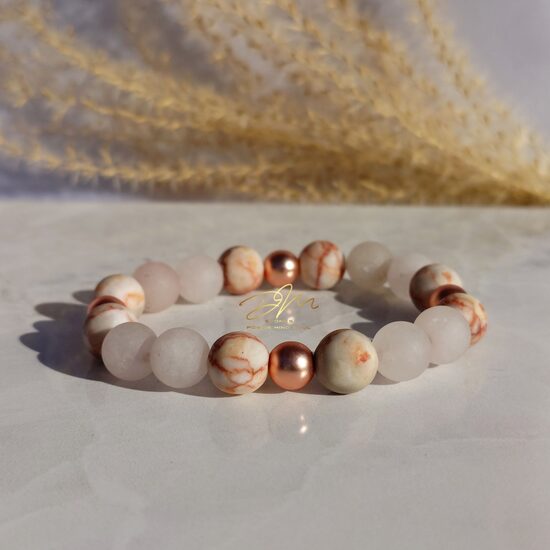 Rozā Kvarca, Marmora, Hematīta aproce